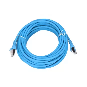 Extralink Cat.6A S/FTP patch-kaapeli 10m, kupari verkkokaapeli, 10Gbit/s