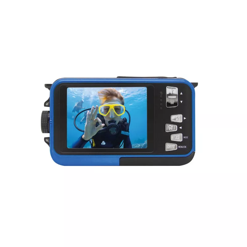 Kompaktikamera Easypix W3027 Wave 5 MP 1280 x 720 pikseliä sininen