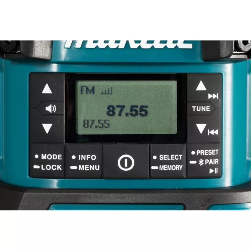 Makita DMR056 radio kannettava analoginen & digitaalinen musta, sininen