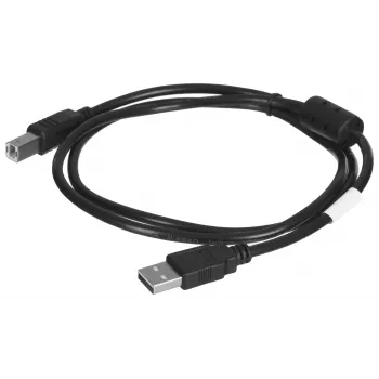 Lanberg CA-USBA-11CC-0010-BK USB-kaapeli 1 m 2.0 USB B musta