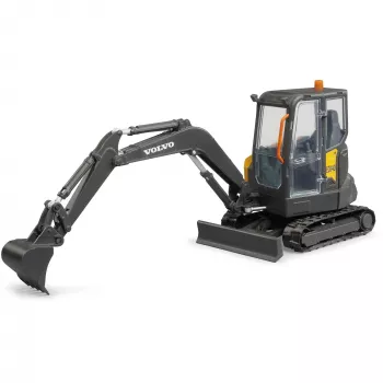 BRUDER malliajoneuvo — Volvo ECR40 pienkaivinkone (lelu) BRUDER, malli 02465