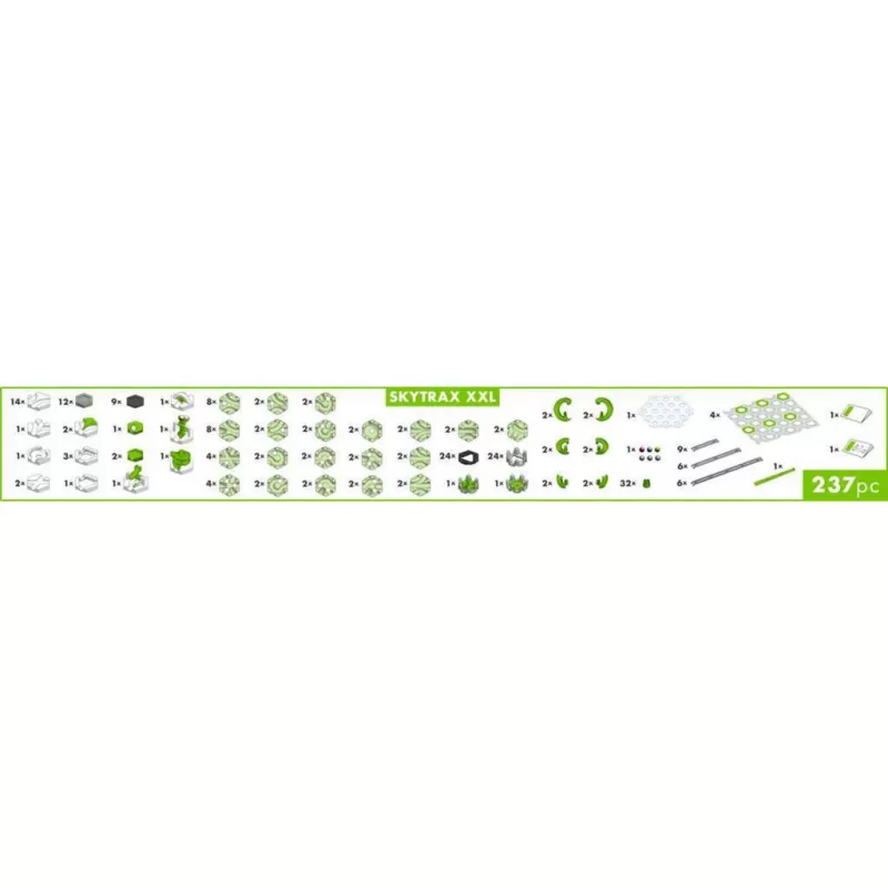 Kuularata-toimintasarja Ravensburger GraviTrax Action Set XXL Skytrax, radan laajennus