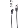 USB-kaapeli ShiverPeaks BS14-19002 2 m USB-A USB-C/Micro-USB B musta