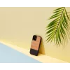 Man and Wood -suojakotelo iPhone 12 mini Herringbone nero musta