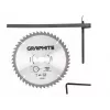 Käsipyörösaha Graphite 58G488 1200 W 185 mm