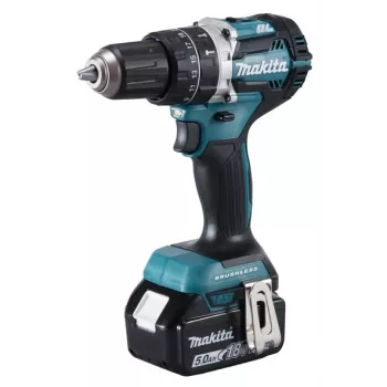Makita DHP484RTJ porakone pikaporanistukka 1,8 kg musta, sininen