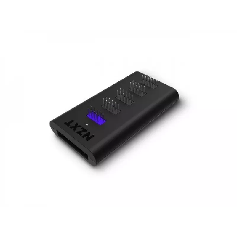 NZXT sisäinen USB 2.0 -laajennuskeskitin Gen 3 - musta