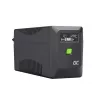 Green Cell PowerProof UPSLM360 650VA / 360W line-interactive UPS-laite LCD-näytöllä, 12V 7Ah