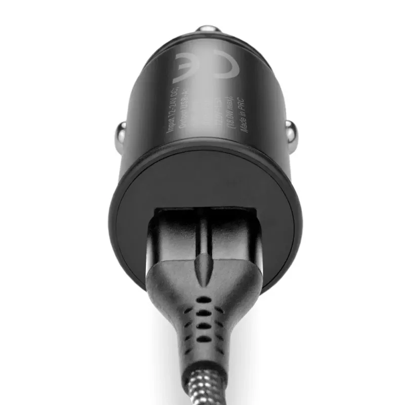 Autolaturi everActive CC-15QC QC3.0 18W 1x USB kaapelilla
