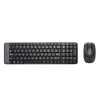 Logitech Wireless Combo MK220 - näppäimistö-hiirisarja - langaton - 2,4 GHz - italialainen - tummanharmaa (920-003721)