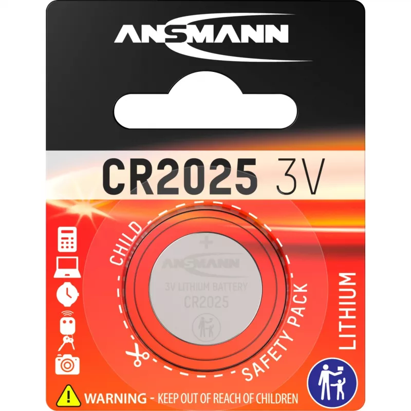 Kertakäyttöparisto Ansmann CR 2025