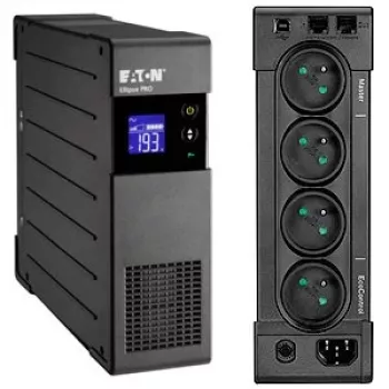 Keskeytymätön virransyöttö Eaton Ellipse PRO 850 FR, Line-Interactive UPS, 0,85 kVA (510 W), 4 pistorasiaa, LCD, Tower