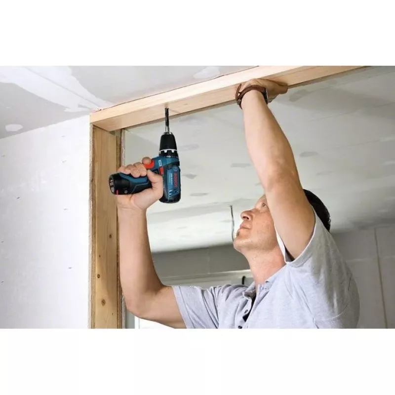 Bosch GSR 10,8-2-LI Professional pikaistukka musta, sininen, punainen