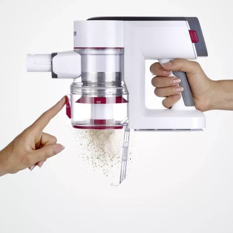 Severin 7166 käsipölynimuri 0,4 l punainen