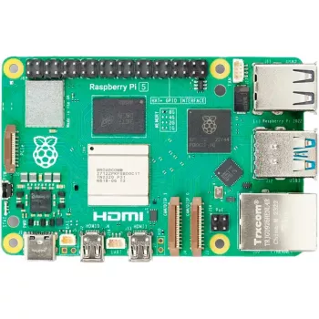 Raspberry PI 5 B 4GB RAM yhden piirilevyn tietokone - Broadcom BCM2712 / 2.4 GHz