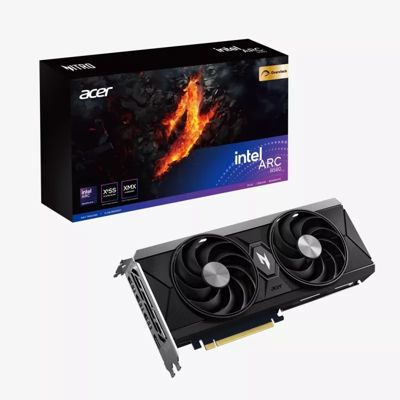 Näytönohjain Acer Nitro Intel Arc B580 OC