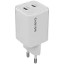 Canyon CU45CC GaN 45 W 2xPD -laturi, valkoinen (CNS-CUW45CC)