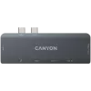 Canyon DS-5 USB 2.0 Type-C harmaa SD-kortinlukija 60 Hz