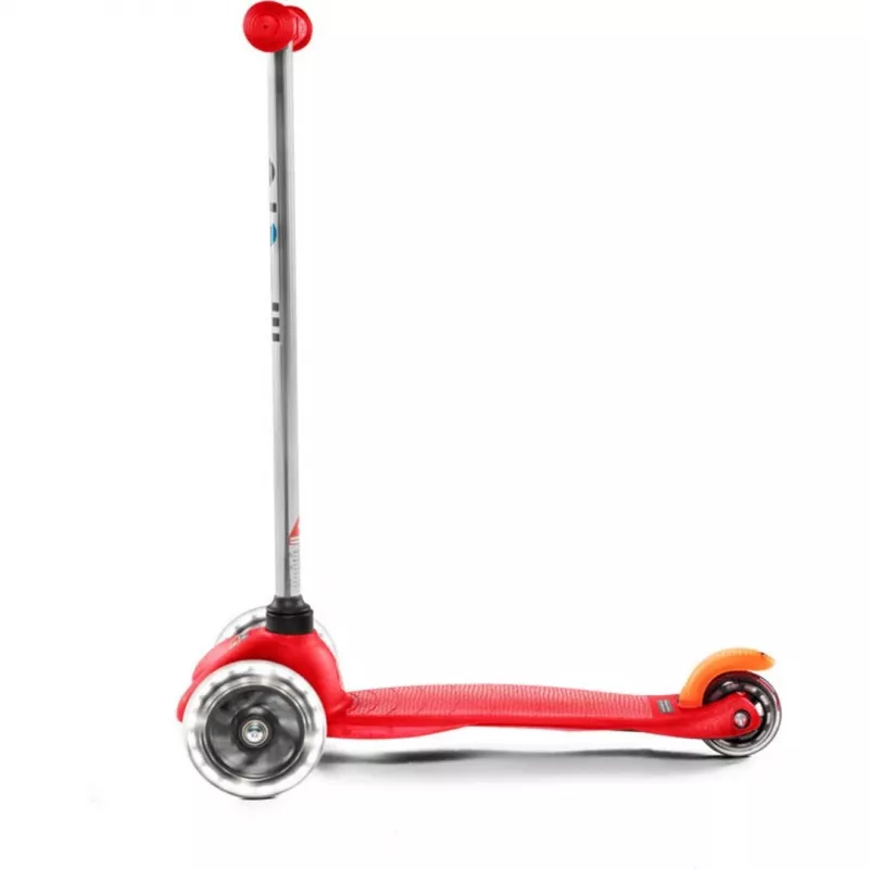 Mini Micro Classic punainen (LED) potkulauta