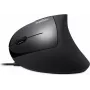 Perixx PERIMICE-513 L, ergonominen hiiri, vasenkätisille, pystysuora, musta