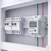 Energiamittari QOLTEC yksivaiheinen DIN-kisko 230V (MPN 50979)