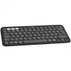 Logitech Pebble Keys 2 K380s - näppäimistö - langaton - Bluetooth LE - QWERTZ - saksa - Tonal Graphite (920-011795)