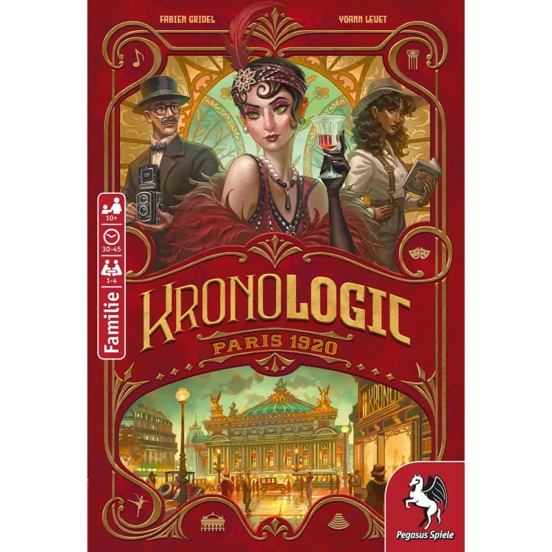 Kronologic - Paris 1920, lautapeli