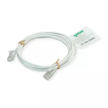 ROLINE GREEN UTP-patchkaapeli Cat.6A (luokka EA), LSOH, ohut, sininen, 0,15 m