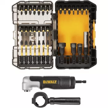 DeWalt FlexTorq DT70782-QZ kärkisarja, 33 kpl, McLaren-ulkoasu, kulmaliitännällä