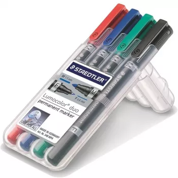 Pysyvä tussi Staedtler Lumocolor 348 hieno/pyöreä kärki