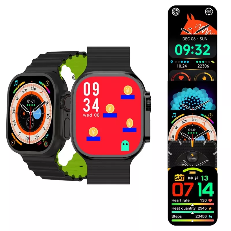 Älykello Fusion MT872 Bluetooth-puhelut pulssi verenpaine veren happipitoisuus