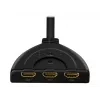 LogiLink - video-/äänijakaja/-kytkin - 3 x HDMI - pöytämalli