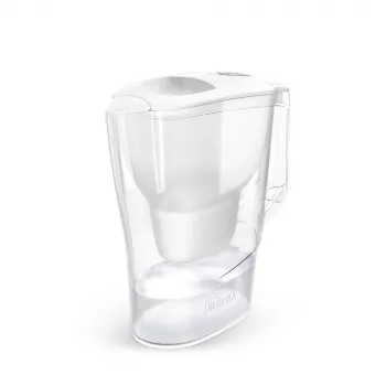 Brita Aluna 2,4 l kannu + 2 Maxtra-patruunaa valkoinen