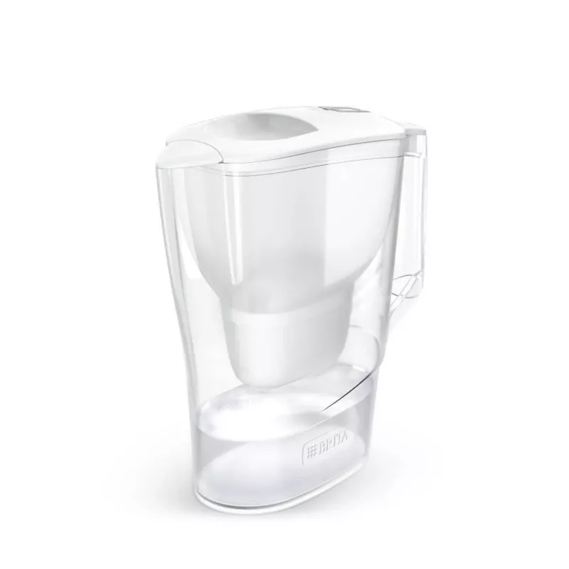 Brita Aluna 2,4 l kannu + 2 Maxtra-patruunaa valkoinen