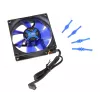 Noiseblocker BlackSilentFan X2 ITR-X-2 kotelotuuletin, 80 x 80 x 25 mm