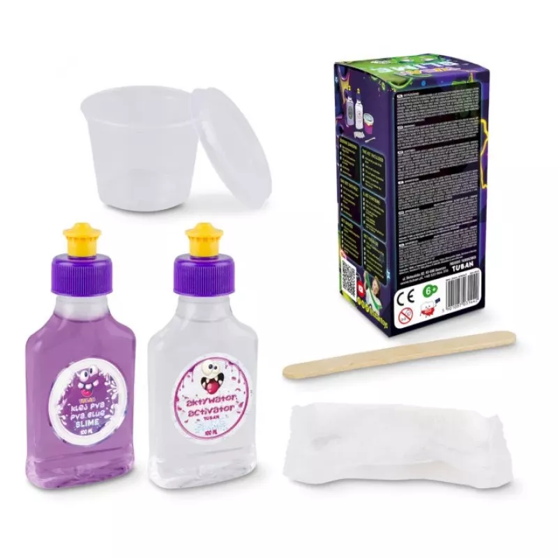 Setti Super Slime setti - Glow in the dark