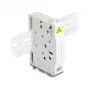Kuituoptinen päätösrasia DeLOCK 85935 SC Simplex valkoinen