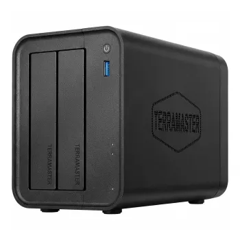 NAS TERRAMASTER F2-425 Intel Celeron N5095 neliydin 2 GHz 4 GB DDR4 2-paikkainen