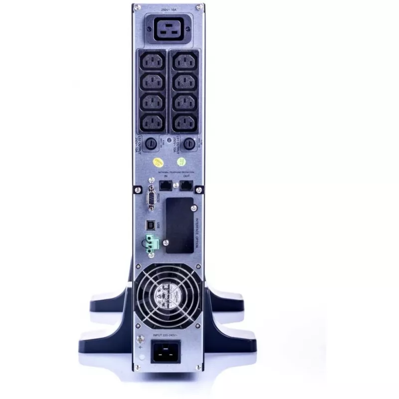 UPS 3000VA Line-Interactive USB/RS232 LCD-näyttö 48,30 cm (19