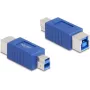 DeLOCK 67229 kaapelin sukupuolenvaihtosovitin USB Type-B sininen