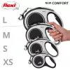 Flexi New Comfort 8 m musta, harmaa koiran flexi