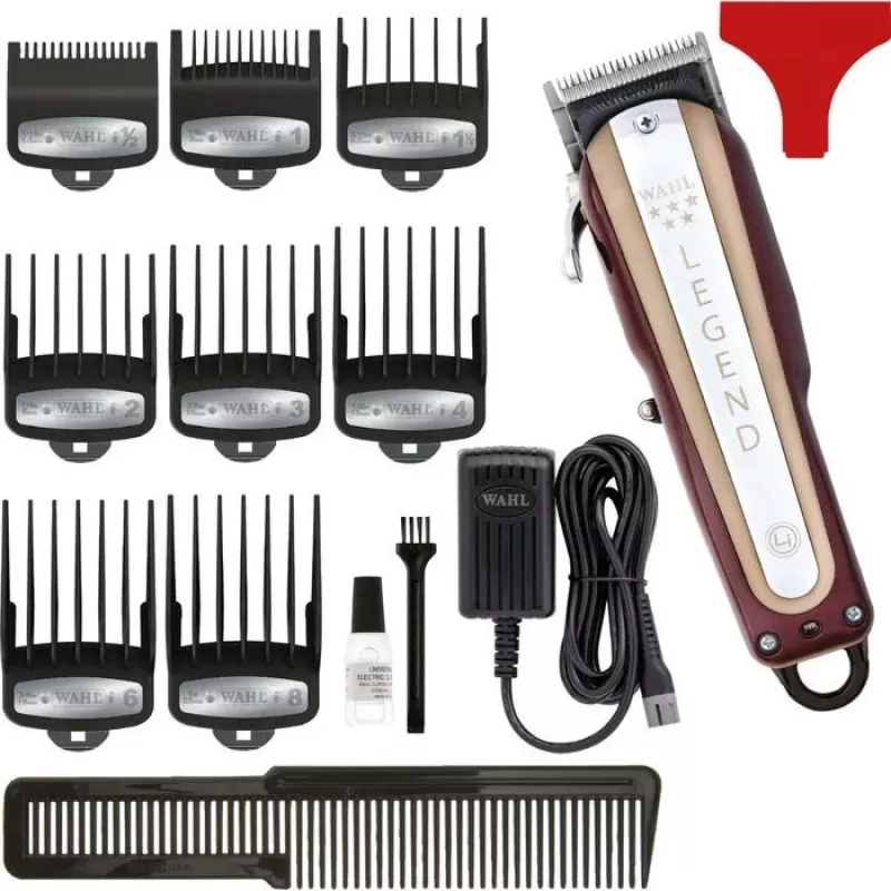 WAHL Cordless Legend Burgundy, Silver litiumioni (Li-Ion)