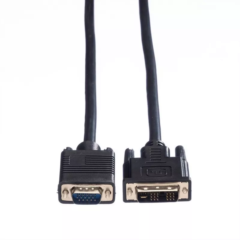 VALUE DVI-VGA-kaapeli, DVI (12+5) uros - VGA uros 3,0 m (11.99.5430)