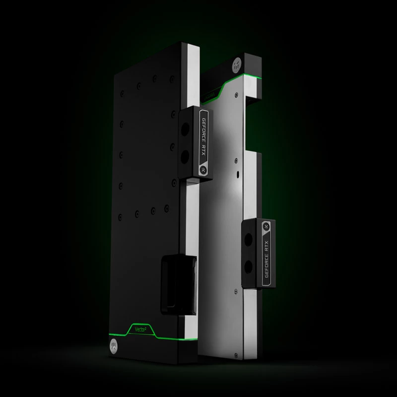 EK-Quantum Vector² FTW3 RTX 3080/90 takalevy (backplate), nikkeli