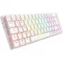 Sharkoon PureWriter W65 langaton näppäimistö, QWERTZ saksalainen, valkoinen, Kailh Choc V2 Red