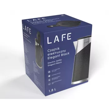 Sähköinen vedenkeitin LAFE 1,8 l 2200 W Elegant musta