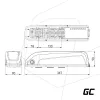Akku Green Cell EBIKEGCF03 48V 14500mAh litiumioni musta