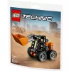 LEGO Technic -rakennussarja pienkuormaaja 30710 liikkuvin varsin ja teloin