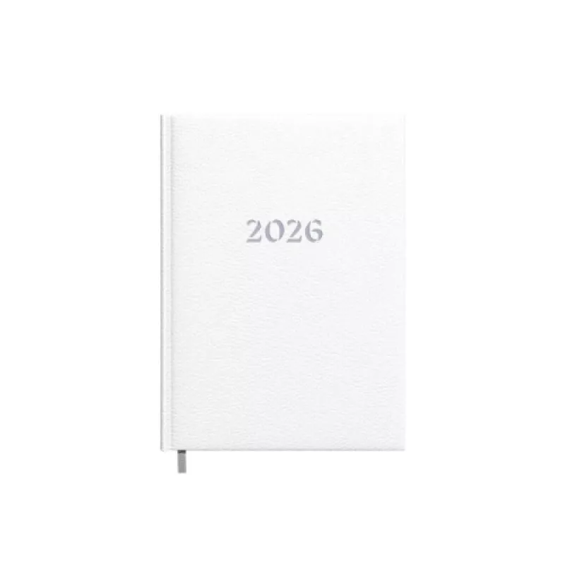 Suunnittelukalenteri-muistikirja 2026 A5 valkoinen
