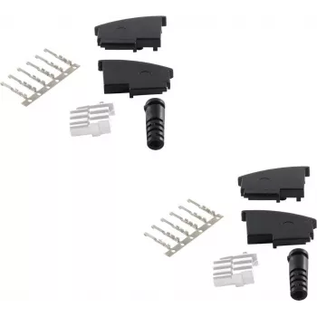 Jatkoliitin ShiverPeaks BS72020-SET2 TAE N musta